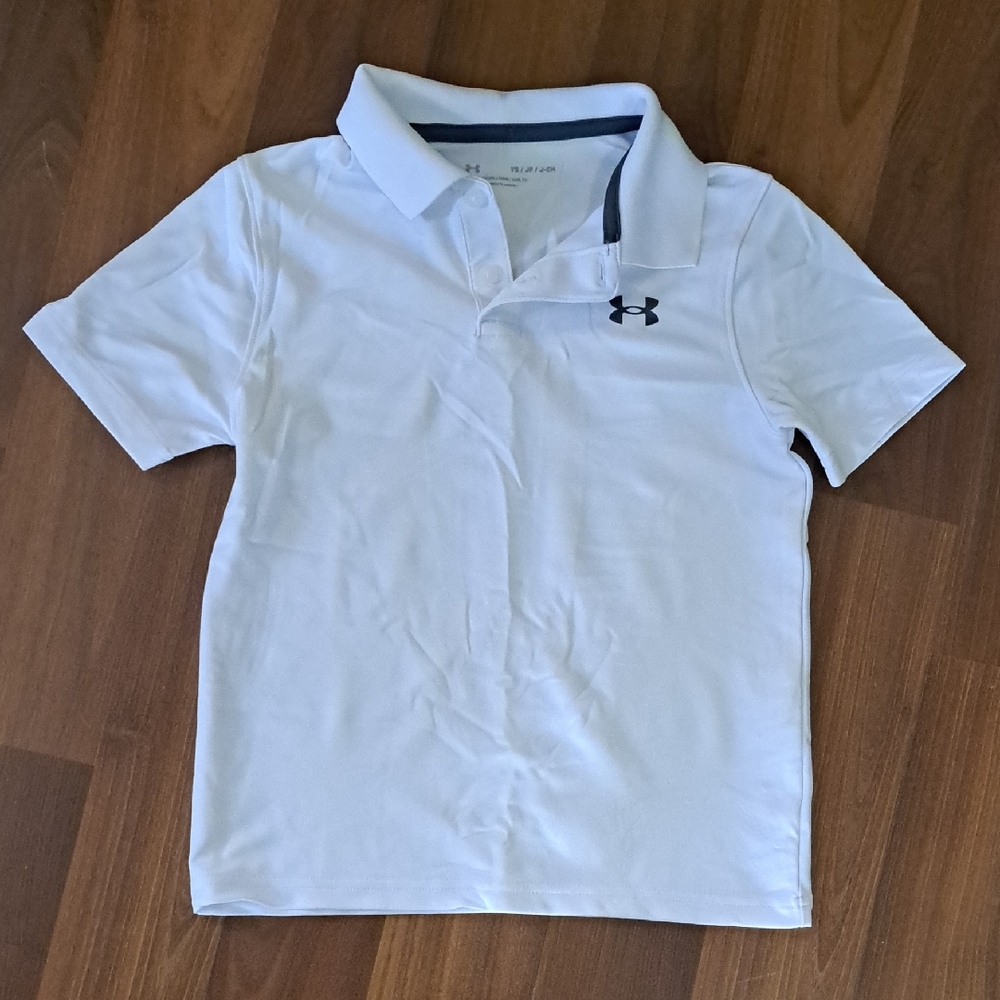 Under Armour Kids Polo Shirt - White